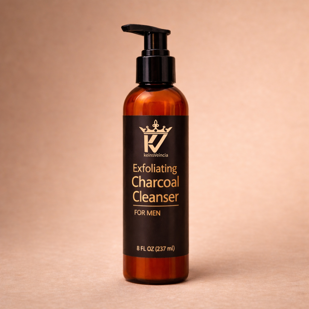 kv exfoliating charcoal cleanser website picture